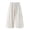 White, variant on StSilkitty Mens Baggy Casual Capris Cotton Linen Elastic Waist Drawstring Capri Pants Soft Comfy Cropped Pants