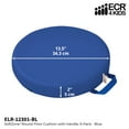 thumbnail image 3 of ECR4Kids SoftZone Floor Cushions, Round, Blue, 6-Piece, 3 of 8