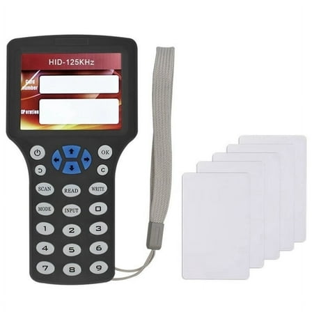 10 Frequency RFID NFC Card Reader Writer Duplicator 5XUID Card