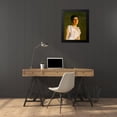 thumbnail image 4 of Weir, J Alden 20x24 Black Modern Framed Museum Art Print Titled - Miss Edith Potter, 4 of 5