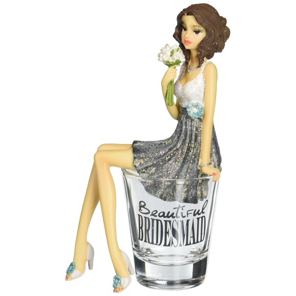 Pavilion Cadeau Compagnie Hiccup par H2Z Belle Demoiselle d'Honneur Fille Verre à Champagne 5-3-4 Pouces