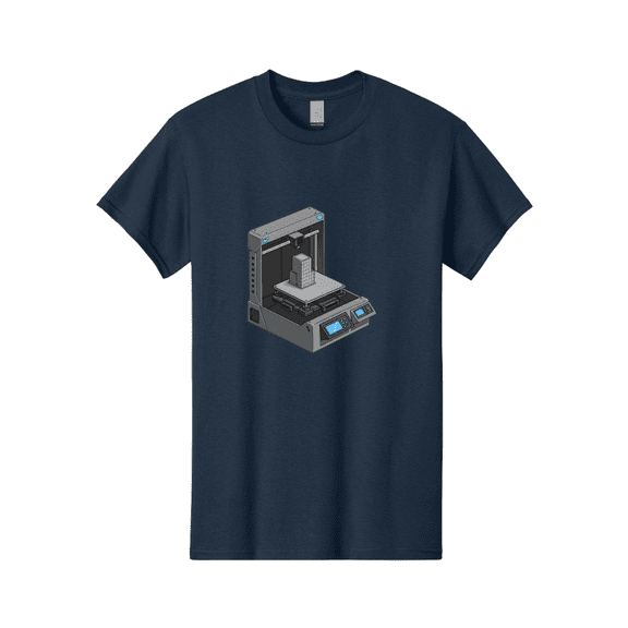 3D-Printer-36 Mens Graphic Tee, 100% Cotton, Casual Summer Wear BAA031