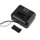thumbnail image 5 of Reloj Despertador Digital Compacto Con Pantalla Led Dual Con Radio Fm Temporizador De Suspensión Negro Advancent EL006678-00, 5 of 6