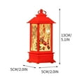 thumbnail image 3 of Xihbxyly Lámpara de Aceite Navideña, Decoración con Luz Led, Tamaño Mini Portátil, Luz Blanca Cálida, Diseño de Muñeco de Nieve y Papá Noel, Ambiente Festivo, Ideal para Casa, Oficina o Restaurante,, 3 of 5