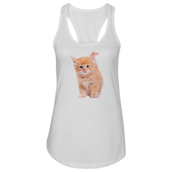 Cute Siberian Kitten Tank Women -Image by Shutterstock, Female Medium