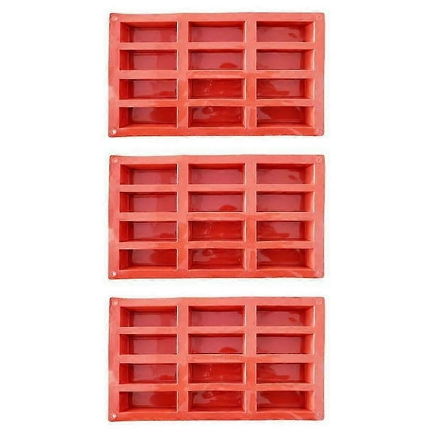 12 Cavity Silicone Protein Bars Mold Rectangle Granola Bar Baking Tool Mould Silicone Mold French Cake Mold Dessert Tool
