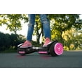 thumbnail image 4 of Voyager Hoverbeats Pink Hoverboard with Bluetooth Speaker and Light-up Wheels for Kids, 4 of 12