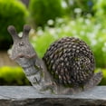 thumbnail image 3 of Northlight Slowpoke Snail Outdoor Garden Statue - 15", 3 of 8