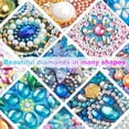 thumbnail image 6 of EWASWON Cute Floral Kitten Diamond Painting Kit, 11.8x11.8in Full Drill DIY Rhinestone Art Craft Set, Beginner Stress Relief Handmade Wall Decor Gift for Adults Ki-ds, 6 of 8