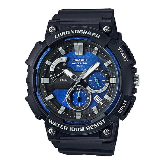 Reloj CASIO MCW-200H-2AVCF CHRONOGRAPH Multifunción-Negro negro 53 mm Casio Casio MCW-200H-2AVCF
