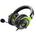 thumbnail image 2 of EKSA E900 Auriculares para juegos Auriculares con reducción de ruido Auriculares portátiles ajustables para juegos, Verde AweSitey EL000519-02B, 2 of 2