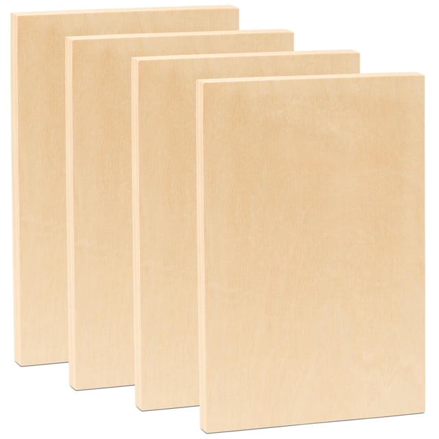 Tableros de Madera para Lienzo Dragon Drew 8x12 cm con Estructura de 3/4" Paquete de 4