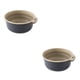 thumbnail image 2 of Colador Yuarrent Plástico Taomi Basket Utensilios de cocina multifuncionales Gris azulado pequeño 2Conjunto, 2 of 6
