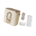 thumbnail image 4 of Ventilador portátil de cintura, ventilador portátil de cinturón, ventilador USB de verano de 3 velocidades, ventilador colgante Beige, 4 of 9