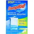 DampRid Moisture Absorber Hanging Bag, 3 Pack, Blue, Dry & Disposable (16 oz. ea.)