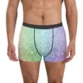 thumbnail image 1 of Fotbe Beautiful Glitter Calzoncillos Tipo Boxer con Bolsa de Soporte Total para Hombre, X-Temp Fresco, Transpirable y de Secado Rápido-Small, 1 of 5