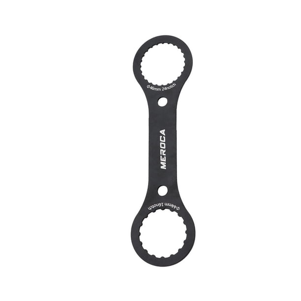 Toystoory Llave de soportes inferiores para bicicleta, herramientas de reparación, removedor de platos y bielas Ciclismo Tipo 2
