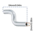 thumbnail image 3 of Bgsha 5pcs Z-Type Throttle Cables End Covers Garden Power Tools Replacement Tools Z Cable End Cap Metal For Lawn Mower Spare Parts, 3 of 7