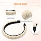 thumbnail image 4 of Diademas de tela Unique Bargains antideslizantes beige para mujer 14.5x2cm, 4 of 8