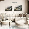 thumbnail image 3 of Elephant Stock Handgun And Bullets Wall Art - Horizontal Canvas Wall Art - Hallway Wall Decor - Military Canvas - Gray And Gold Decor - 36" x 24", 3 of 4
