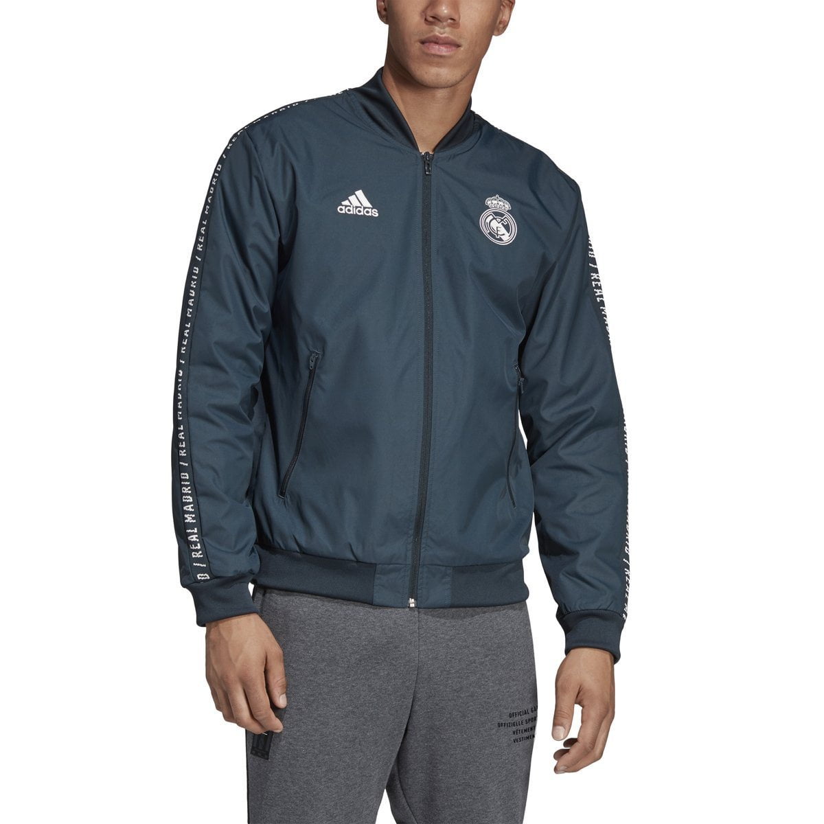adidas Men's Real Madrid Anthem Jacket 