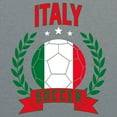 thumbnail image 2 of Italy Soccer Laurel - Sports Athletics T Shirt - 3X-Large - Sport Grey, 2 of 5