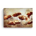 thumbnail image 3 of Startonight Canvas Wall Art Brown Decor Flowers Painting, Framed 24" x 36"&nbsp;, 3 of 6