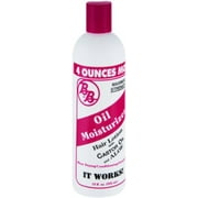 Bronner Brothers Oil Moisterizer Hair Lotion, 12 oz (Pack of 2)