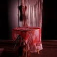 thumbnail image 6 of Halloween Creepy Bloody Cloth, Scary Spooky Cloth with Bloody Prints, Table Window Doorways Cover Gauze for Halloween Party Haunted House Decorations, 6 of 6