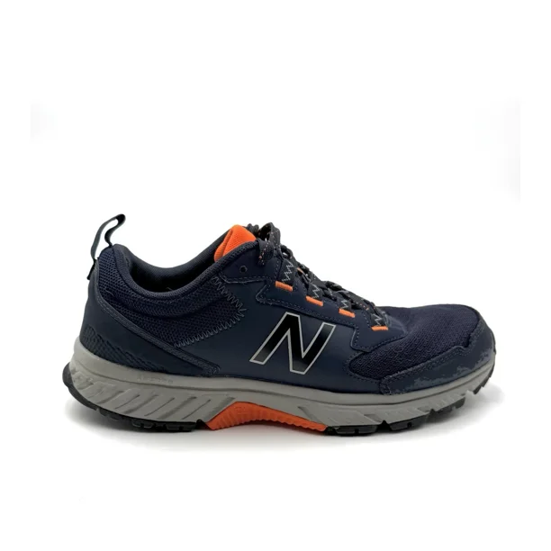 New Balance 510 Mens 8 Trail Running Shoes Navy Orange Sneakers MT510CN5