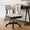 Beige, variant on Adjustable Height Sewing and Crafting Chair with Wheels, Back Support, and Under Seat Storage - Perfect for Your Craft Room Furniture and Craft Machines (Pattern-Pink))