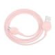 thumbnail image 2 of Cable USB de Carga Rápida Perfecl 1M Micro USB Rosa, 2 of 8
