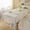 White, variant on Vintage Tablecloth Crochet Hollow Macrame Tassel Linen Lace Table Cloth for Wedding Home Party Decoration