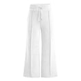 thumbnail image 3 of jiaxiM Sweatpants for Girls Baggy Wide Leg Comfortable Loose Fit Sweat Pants Oversized Drawstring Elastic Waist Joggers Kids Cute Fall Clothes, 3 of 8