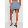 thumbnail image 4 of Women's Denim High Waisted Cargo Pocket Skirt, 4 of 4