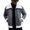 Gray, variant on Men's Suede Jacket Warm Sherpa Fleece Lined Lapel Collared Fashion Streetwear Work Trucker Jacket Coats with Pockets Black XXL