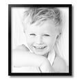 thumbnail image 2 of ArtToFrames 15x17 inch Satin Black Short Picture Frame, Black Wood Poster Frame (1416), 2 of 8