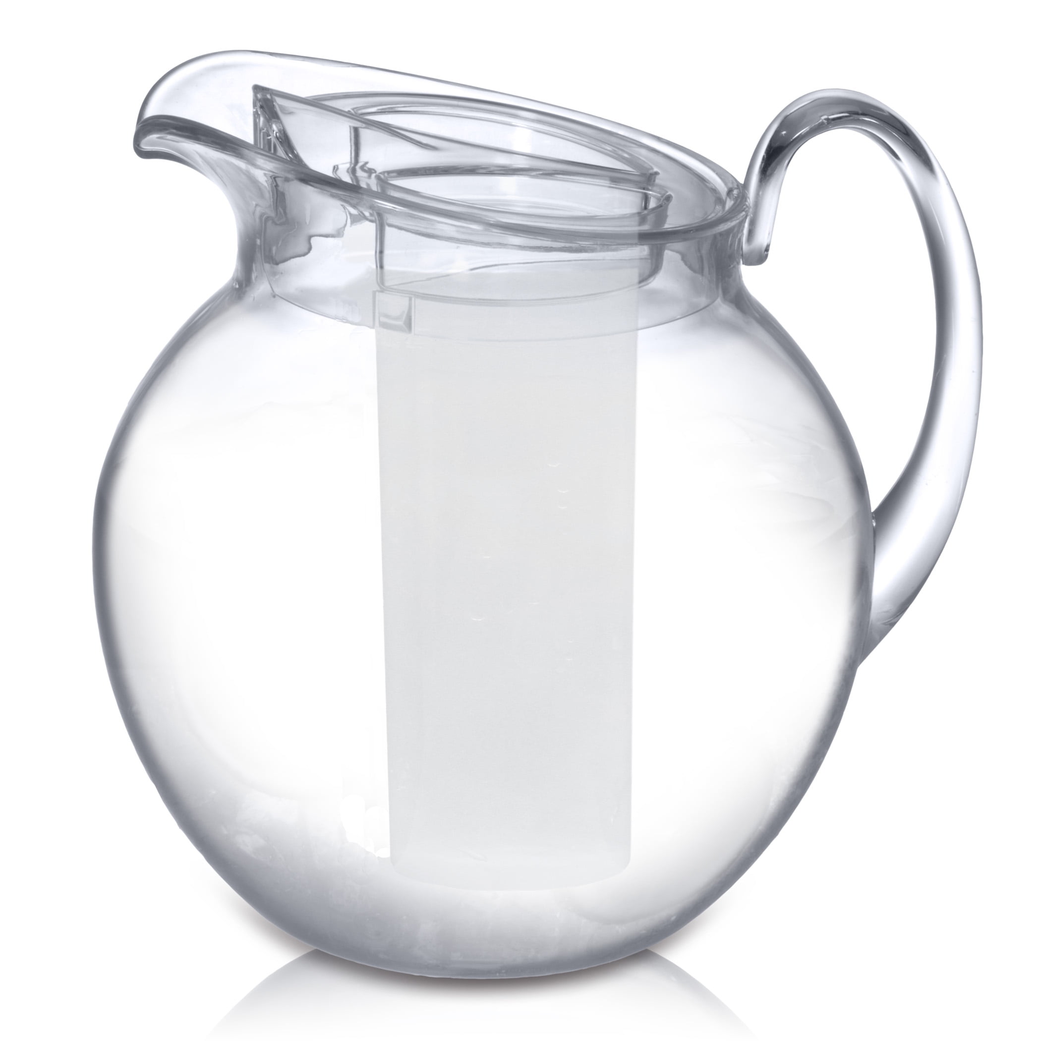 Clear 3.5 Qt Prodyne IP-20 Big Ice Pitcher Quart