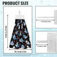 thumbnail image 7 of ZIATUBLE Sharks Hanging Hand Dry Towels Strawberry Hanging Kitchen Dish Towel Reusable Hand Towels for Bathroom with Loop Hanging Dish Towels Absorbent Kitchen Towel Hangs, 7 of 7