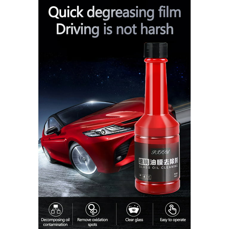 Amlbb 150ml Degreasing Film Cleaning Agent for Car Front Windshield Oil Film Remover for Car Window Cleaning Agent for Both Home and Car Use on Clearance