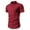 Red, variant on LUOGENLI Male T-shirts for Mens Mens European and Men's Stand Solid Color Short Sleeve Shirt T Shirt Mens T-shirts Graphic Tees Easter Mens Funny T-shirts Graphic Tees Valentines Grey XXL
