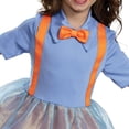 thumbnail image 4 of Disguise Toddler Girls' Blippi Dress Classic Costume - Size 3T-4T - Blue, 4 of 8