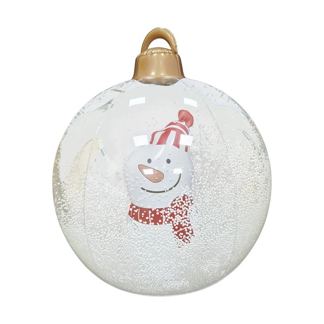 Hbdhejl Inflatable Christmas Ornaments Pvc 24 Inch Large Christmas Inflatables Decorations Outdoor Inflatable Ornaments For Outdoor Yard