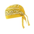 thumbnail image 3 of Baoblaze Men Skull Cap Adults Sweatband Bandana Headscarf for Climbing Riding Fishing Light Yellow, 3 of 8