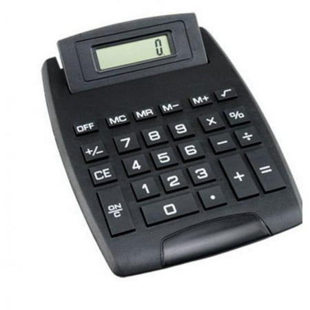 Battery Operated Electronic - Large Display Desktop Calculator 8 Digit Electronic Standard Function Battery Operated Black