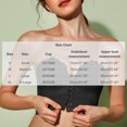 thumbnail image 3 of Strapless Bras for Women Push Up Lace Bustier Corset Front Button Bandeau Non Slip Soft Bra Black XL, 3 of 6