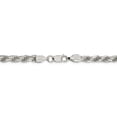 thumbnail image 4 of 925 Sterling Silver 5.6mm Diamond-cut Rope Chain 24 Inch, 4 of 7