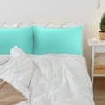 thumbnail image 2 of PiccoCasa 6 Pack Egyptian Cotton Pillowcases with Non-zippered, Jumbo Cyan, 2 of 8