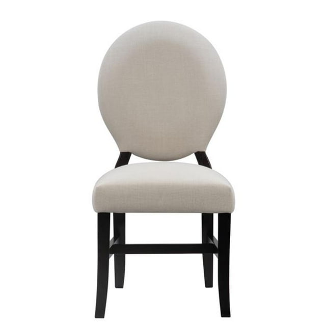 International Concepts C46-5324 Juliett Chaise Rembourrée avec Pieds Noirs