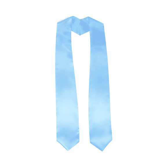 Honors Graduation Academic 72" Classic End Honor Stoles/Sahes(Light Blue)